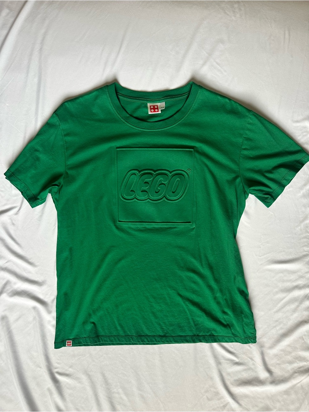 Lego Green Embossed Logo Short Sleeve Tee